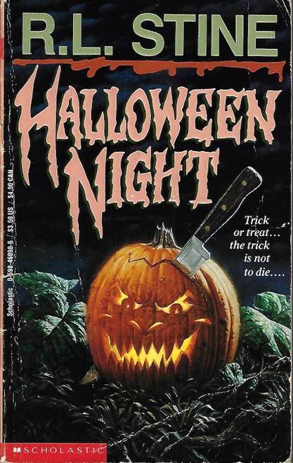 Halloween Night front cover by R. L. Stine, ISBN: 0590460986