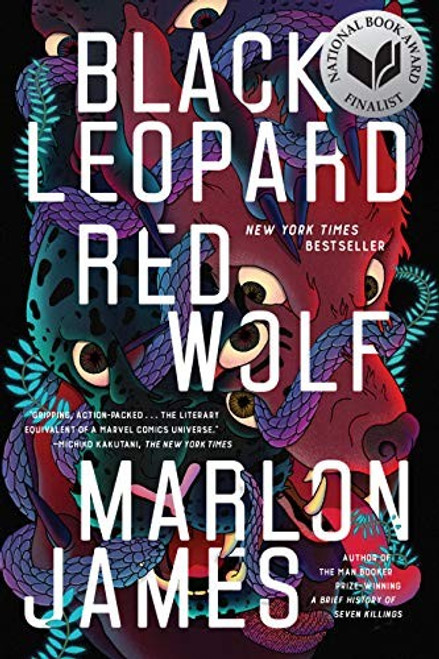 Black Leopard, Red Wolf 1 Dark Star Trilogy front cover by Marlon James, ISBN: 0735220182