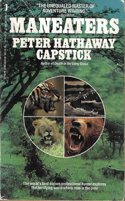 Maneaters front cover by Peter Hathaway Capstick, ISBN: 0312917449