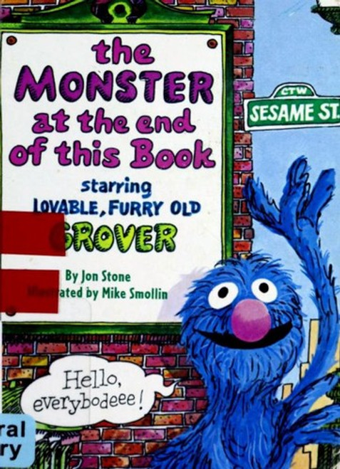 The Monster at the End of This Book Board Book front cover by Jon Stone, Michael Smollin, ISBN: 0375805613