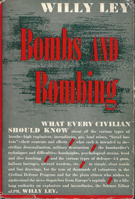 Bombs and Bombing front cover by Willy Ley