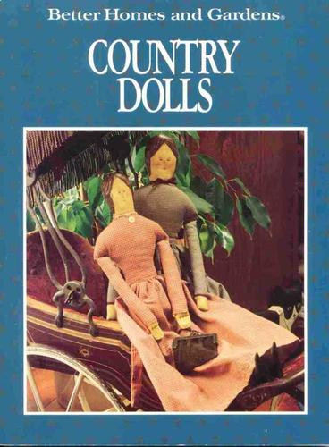 Country Dolls front cover by Better Homes and Gardens, ISBN: 0696019167