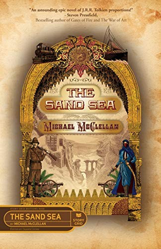The Sand Sea front cover by Michael McClellan, ISBN: 164501021X