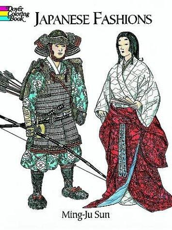 Japanese Fashions front cover by Ming-Ju Sun, ISBN: 0486405699