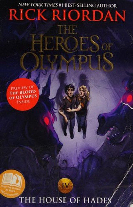 The House of Hades 4 Heroes of Olympus (New Cover) front cover by Rick Riordan, ISBN: 1368051715