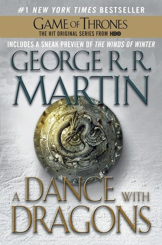 A Dance with Dragons 5 Song of Ice and Fire front cover by Martin, George R.R., ISBN: 0553801473