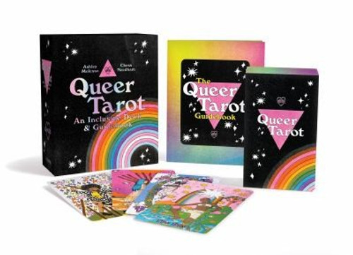 The Queer Tarot: An Inclusive Deck and Guidebook front cover by Ashley Molesso,Chess Needham, ISBN: 0762474882