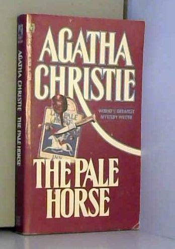 Pale Horse front cover by Agatha Christie, ISBN: 0671542079