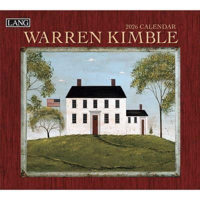 Warren Kimble 2026 Wall Calendar front cover, ISBN: 1469438232