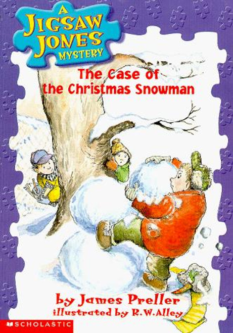 The Case of the Christmas Snowman 2 Jigsaw Jones Mystery front cover by James Preller, ISBN: 0590691260