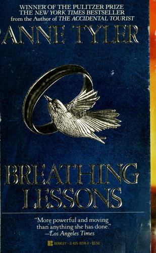 Breathing Lessons front cover by Anne Tyler, ISBN: 042511774X