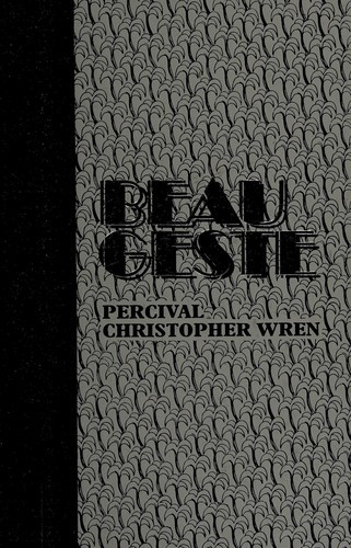 Beau Geste front cover by Percival Christopher Wren, ISBN: 0895776324