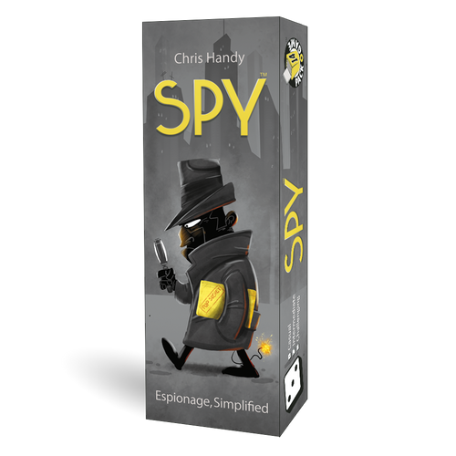 Spy: Micro Card Game front cover by Chris Handy
