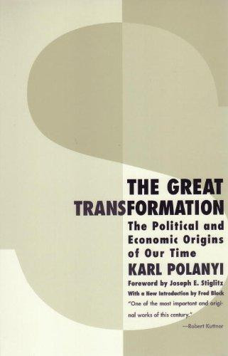 The Great Transformation front cover by Karl Polanyi, ISBN: 080705643X