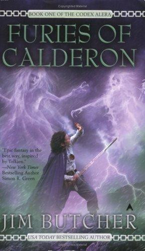 Furies of Calderon 1 Codex Alera front cover by Jim  Butcher, ISBN: 044101268X