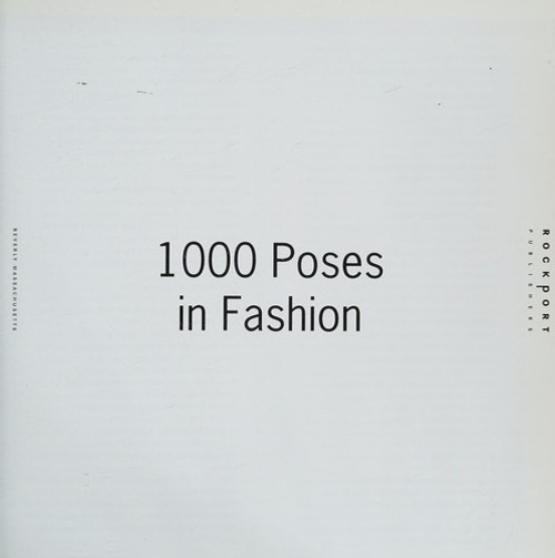 1000 Poses in Fashion front cover by Chidy Wayne, ISBN: 159253631X