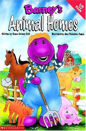 Barney's Animal Homes front cover by Donna D Cooner, ISBN: 1570642583