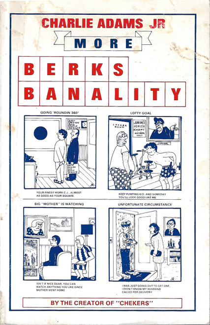 More Berks Banality front cover by Charlie Adams Jr.