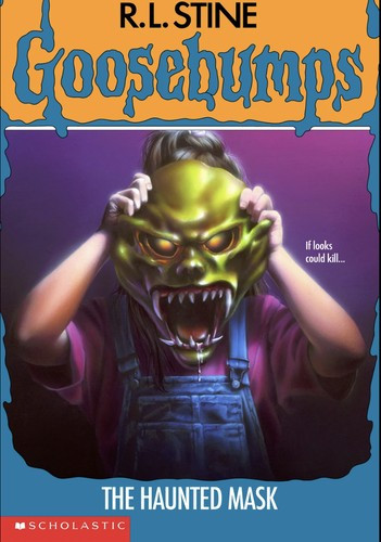 The Haunted Mask 11 Goosebumps front cover by R. L. Stine, ISBN: 0590494465