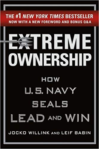 Extreme Ownership: How U.S. Navy SEALs Lead and Win (New Edition) front cover by Jocko Willink,Leif Babin, ISBN: 1250183863