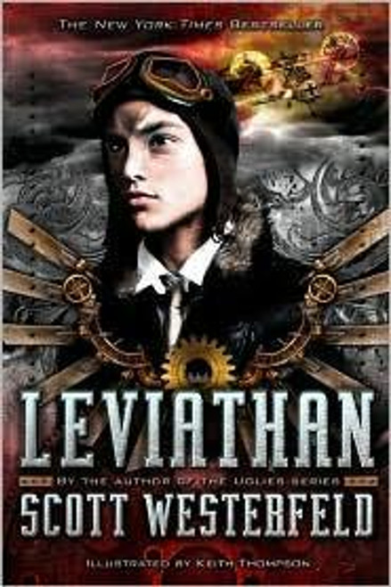 Leviathan 1 Leviathan front cover by Scott Westerfeld, ISBN: 1416971742