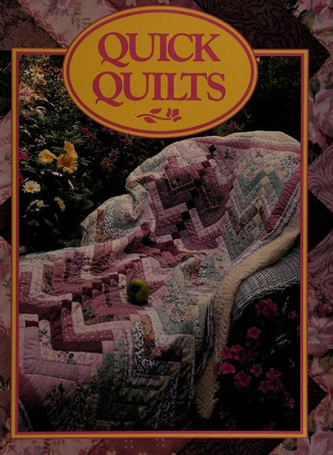 Quick Quilts front cover by Sunset Books,Susan Ramey Wright, ISBN: 0848710533