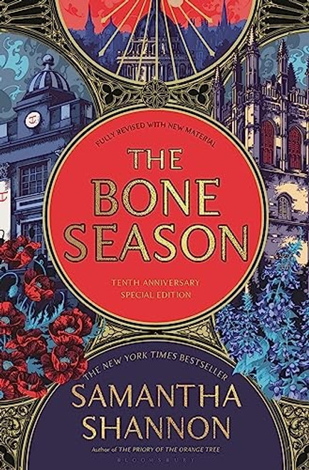The Bone Season (Tenth Anniversary Edition) front cover by Samantha Shannon, ISBN: 1639732233