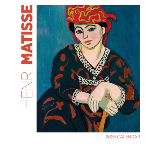 Henri Matisse 2026 Wall Calendar front cover by Henri Matisse,Pomegranate, ISBN: 1087511151