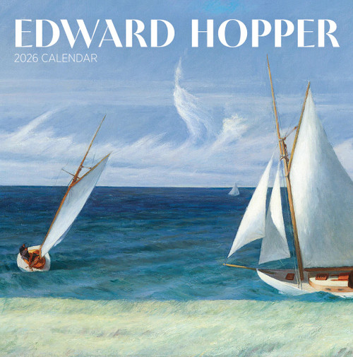 Edward Hopper 2026 Wall Calendar front cover by Edward Hopper,Pomegranate, ISBN: 1087511275