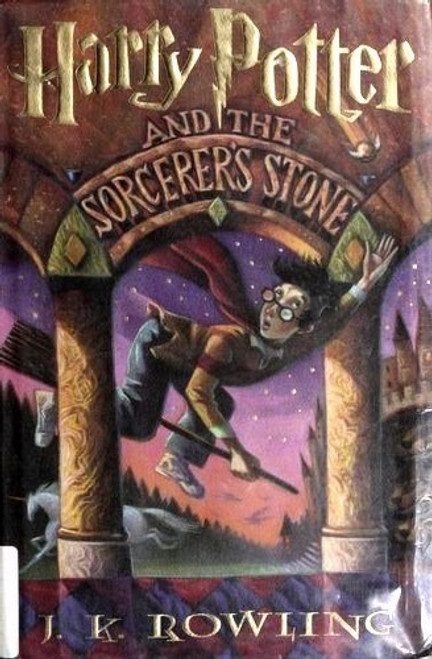 Sorcerer's Stone 1 Harry Potter front cover by J.K. Rowling, ISBN: 0590353403