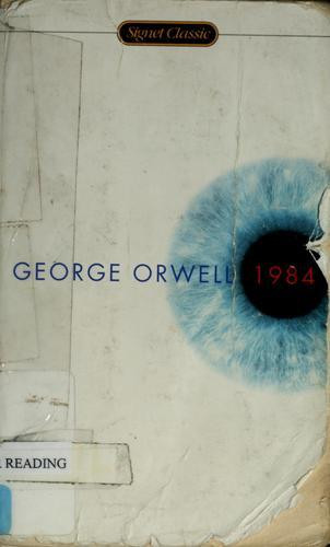 1984 front cover by George Orwell, ISBN: 0451524934