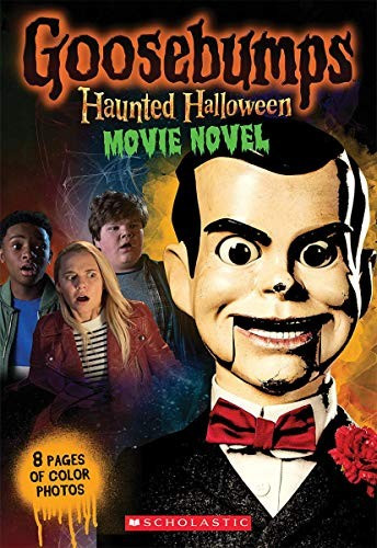Haunted Halloween: Movie Novel (Goosebumps the Movie 2) front cover by Scholastic, ISBN: 1338299573