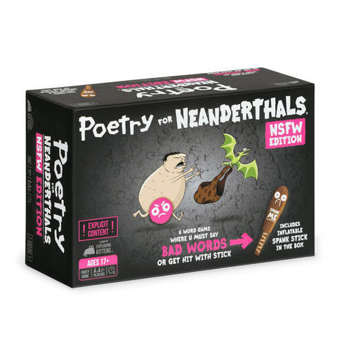 Poetry for Neanderthals NSFW Edition front cover