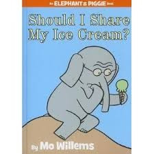 Should I Share My Ice Cream? 15 Elephant and Piggie front cover by Mo Willems, ISBN: 1423143434