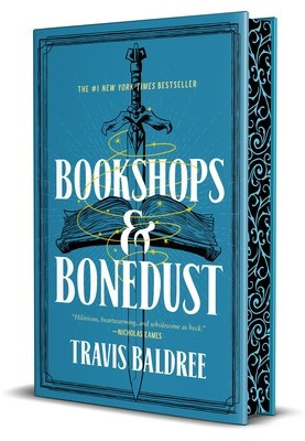 Bookshops & Bonedust: Deluxe Edition front cover by Travis Baldree, ISBN: 1250342759