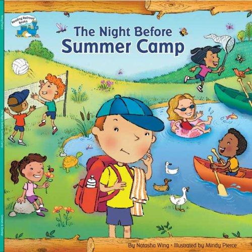 The Night Before Summer Camp front cover by Natasha Wing, Mindy Pierce, ISBN: 0448446391