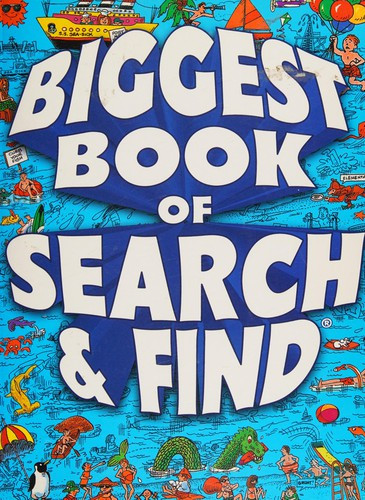 Biggest Book of Search & Find (Children's Activity Book) front cover by Kidsbooks, ISBN: 1588655253