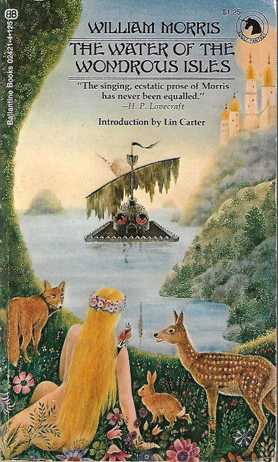 Water of the Wondrous Isles front cover by William Morris, Lin Carter, ISBN: 0345024214