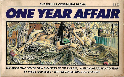 One Year Affair front cover by Byron Preiss, Ralph Reese, ISBN: 0911104860