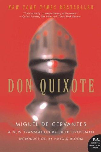 Don Quixote front cover by Miguel De Cervantes, ISBN: 0060934344