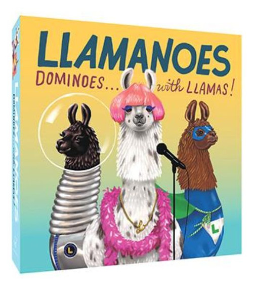 Llamanoes: Dominoes . . . with Llamas! front cover by Chronicle Books, ISBN: 1452163715