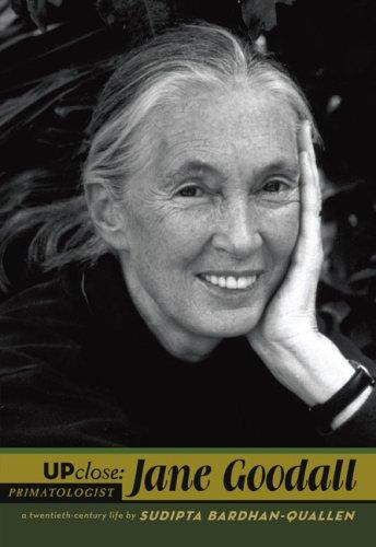 Jane Goodall (Up Close) front cover by Sudipta Bardhan-Quallen, ISBN: 0670062634