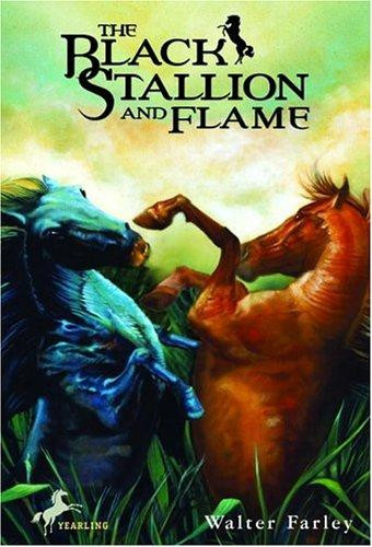 The Black Stallion and Flame 15 Black Stallion front cover by Walter Farley, ISBN: 0679820205