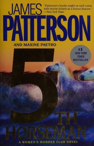 The 5th Horseman 5 Women's Murder Club front cover by James Patterson, Maxine Paetro, ISBN: 0446699314