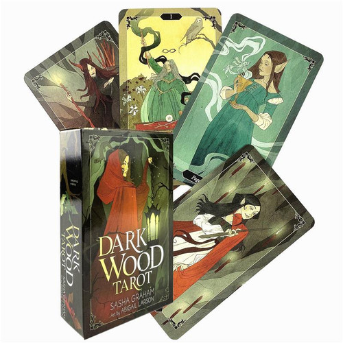 Dark Wood Tarot front cover by Sasha Graham, Abigail Larson, ISBN: 0738759309