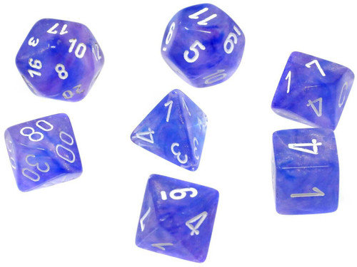 Borealis Purple/White 7-Die Set front cover