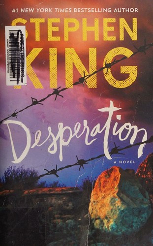 Desperation front cover by Stephen King, ISBN: 150119223X