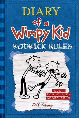 Rodrick Rules 2 Diary of a Wimpy Kid front cover by Jeff Kinney, ISBN: 1419741861