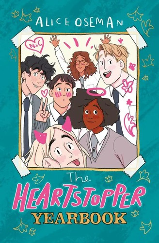 The Heartstopper Yearbook front cover by Alice Oseman, ISBN: 1338853899