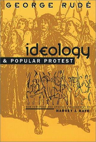 Ideology and Popular Protest front cover by George Rudé, ISBN: 0807845140